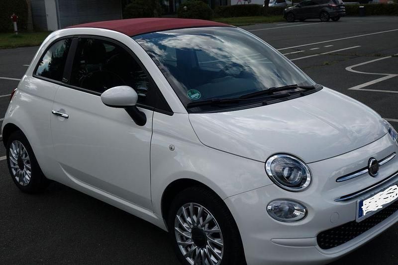 Weiß Gebraucht 2020 Fiat 500C Lounge Cabrio | 10.250 € (Superpreis) - Bild 1/4