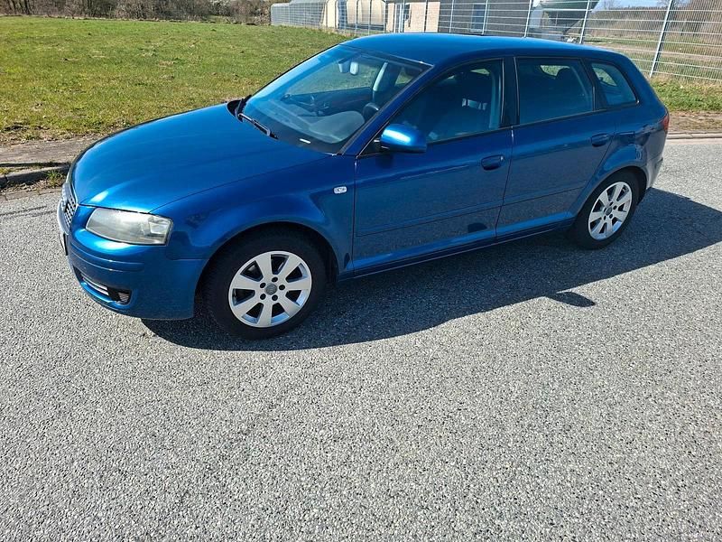 Gebraucht Audi A3 102 PS (75 kW) 2007 Blau Kleinwagen