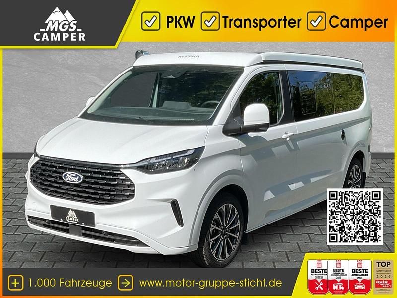 Neu Ford Tourneo Custom Nugget 150 PS (110 kW) 2025 Frozen white Van