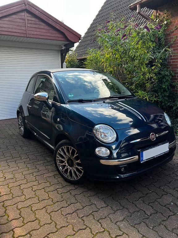 Blau Gebraucht 2013 Fiat 500C Lounge Cabrio | 6.800 € (Fairer Preis) - Bild 1/4