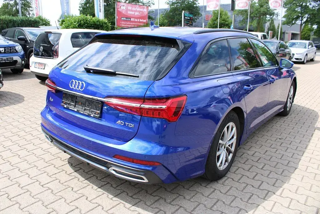 Gebraucht Audi A6 S-Line 204 PS (150 kW) 2022 Blau Kombi