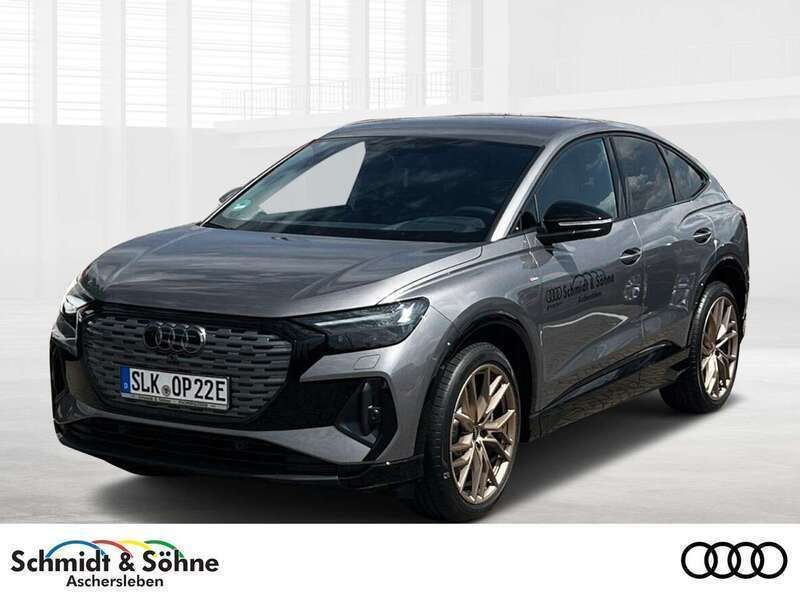 Grau metallic Gebraucht 2024 Audi Q4 Sportback e-tron S-Line SUV | 50.990 € (Teuer) - Bild 1/4