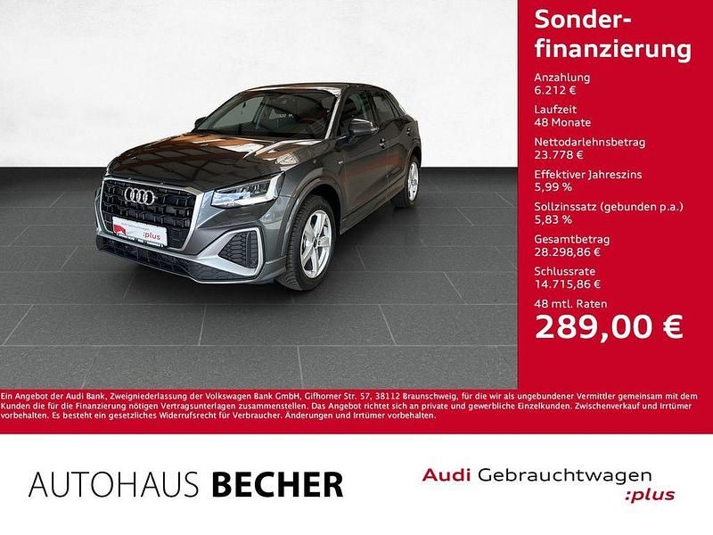 Gebraucht Audi Q2 S-Line 150 PS (110 kW) 2024 Grau SUV