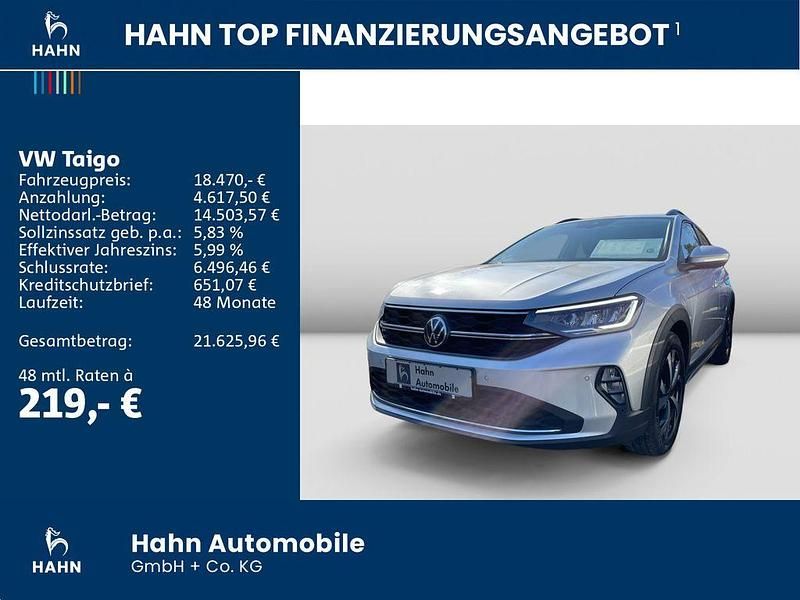 Gebraucht VW Taigo Life 95 PS (69 kW) 2025 Silber SUV