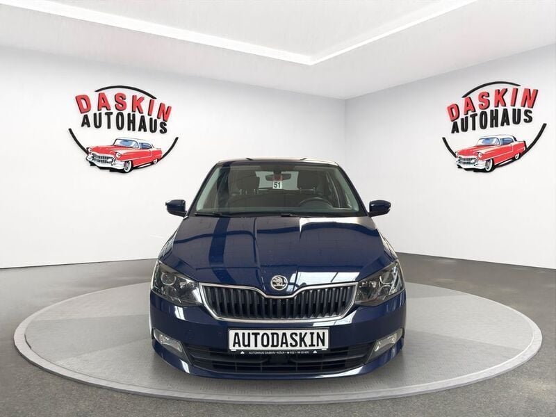 Gebraucht Skoda Fabia Clever 105 PS (77 kW) 2018 Blau Kleinwagen