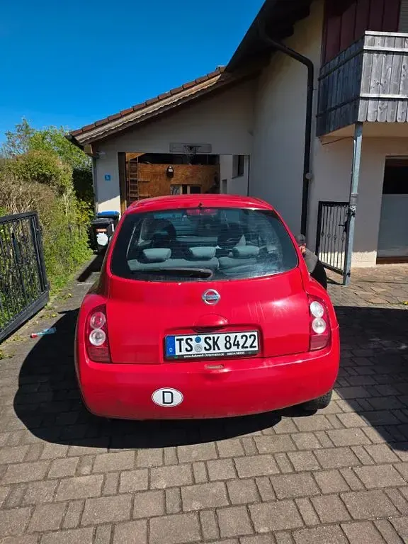Gebraucht Nissan Micra Acenta 65 PS (47 kW) 2003 Rot Kleinwagen