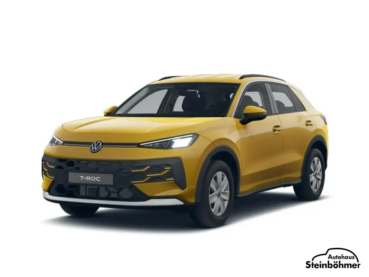 Neu VW T-Roc Trendline 116 PS (85 kW) 2025 Yellow (gelb) SUV