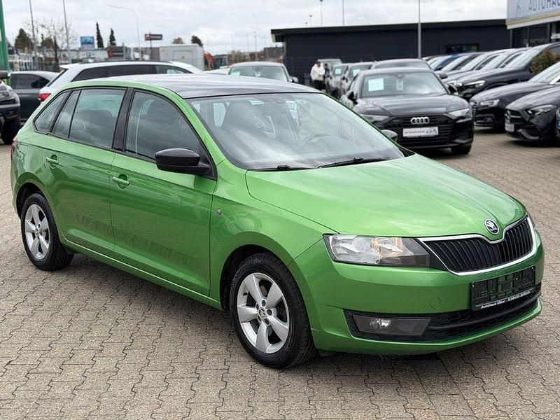 Gebraucht Skoda Rapid Ambition 90 PS (66 kW) 2015 Grün Kleinwagen