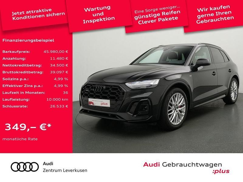 Mythosschwarz metallic Gebraucht 2021 Audi Q5 Edition .1 SUV | 45.980 € (Fairer Preis) - Bild 1/4
