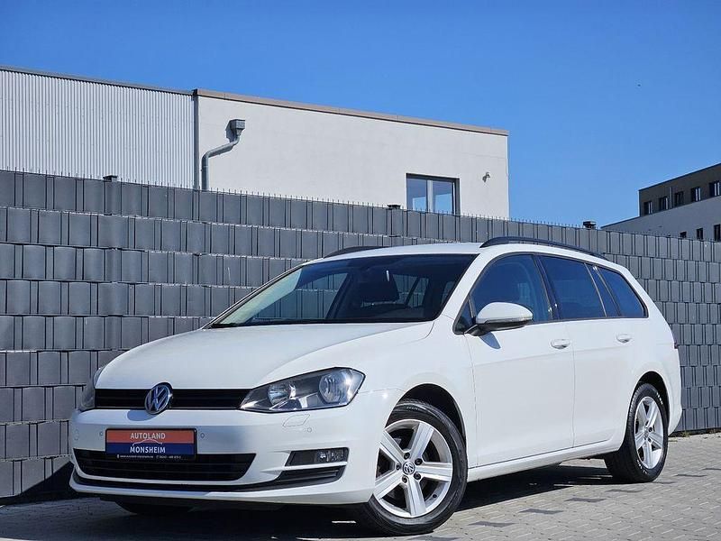 Weiß Gebraucht 2014 VW Golf VII Comfortline Kombi | 7.450 € (Fairer Preis) - Bild 1/4