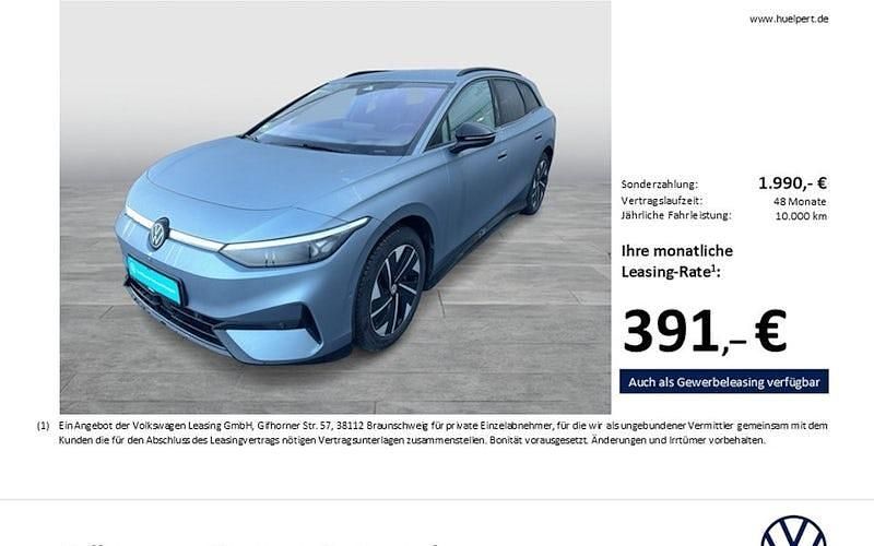 Gebraucht VW ID.7 Pro 210 kW (286 PS) 2025 Blau Kombi