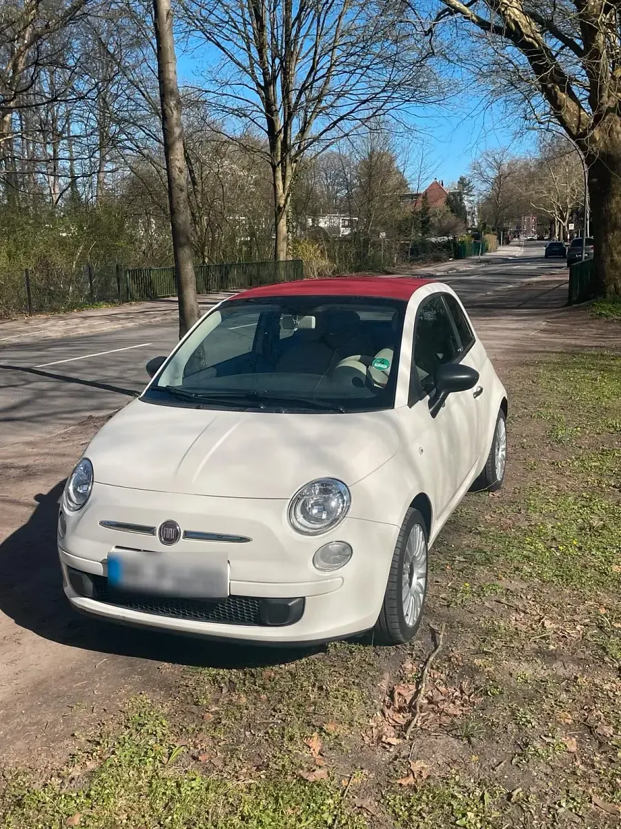 Gebraucht Fiat 500 69 PS (50 kW) 2011 Weiß Cabrio