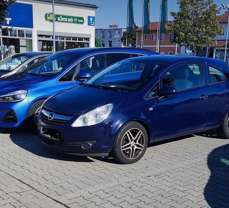 Schwarz Gebraucht 2008 Opel Corsa Edition Limousine | 2.300 € (Fairer Preis) - Bild 1/4