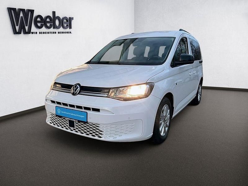 Gebraucht VW Caddy Life 122 PS (89 kW) 2021 Weiß Van / Kleinbus