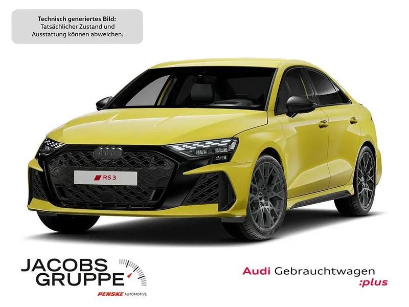 Gelb Gebraucht 2025 Audi RS3 Ambiente Limousine | 65.890 € (Fairer Preis) - Bild 1/4