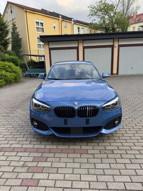 Brugt BMW 120 M Performance 190 HK (139 kW) 2018 Blå Hatchback