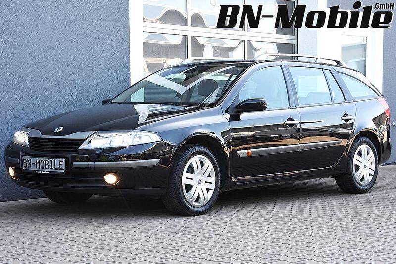 Schwarz Gebraucht 2004 Renault Laguna II Initiale Limousine | 998 € (Superpreis) - Bild 1/4