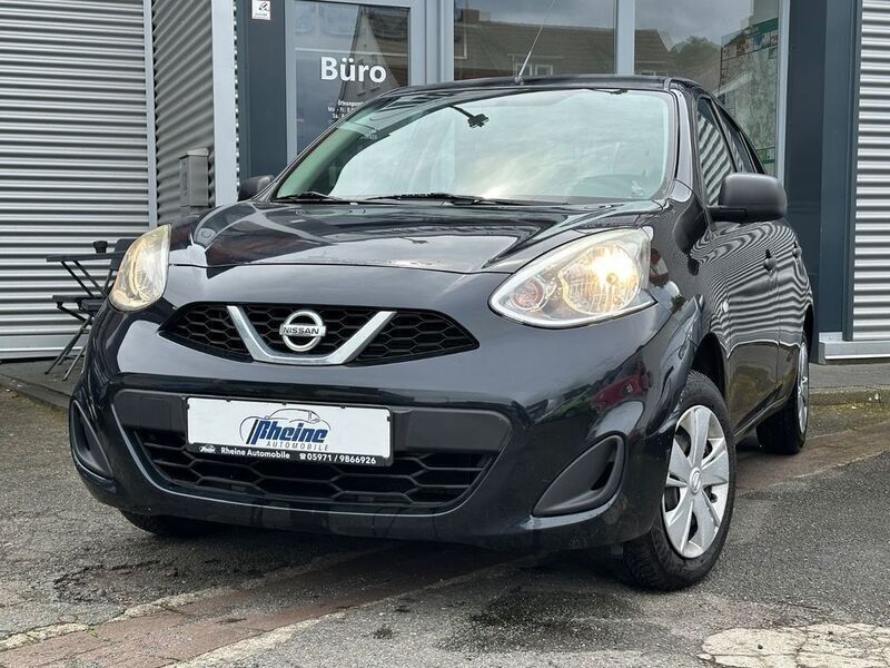 Schwarz Gebraucht 2017 Nissan Micra Visia Kleinwagen | 5.700 € (Fairer Preis) - Bild 1/4