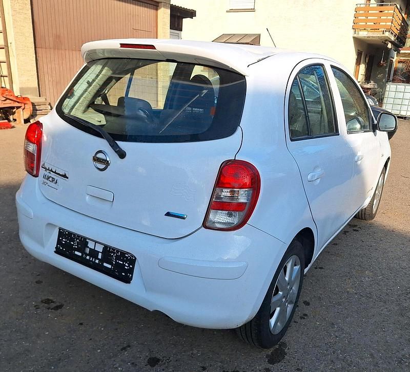 Gebraucht Nissan Micra 80 PS (58 kW) 2013 Weiß Kleinwagen