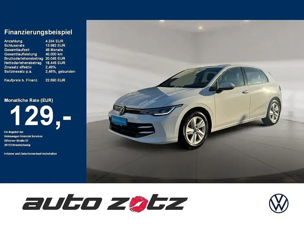 Gebraucht VW Golf VIII Life 116 PS (85 kW) 2024 Limousine