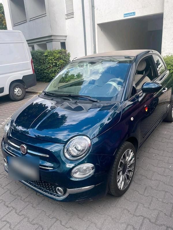 Blau Gebraucht 2017 Fiat 500 Cabrio | 6.499 € (Guter Preis) - Bild 1/4