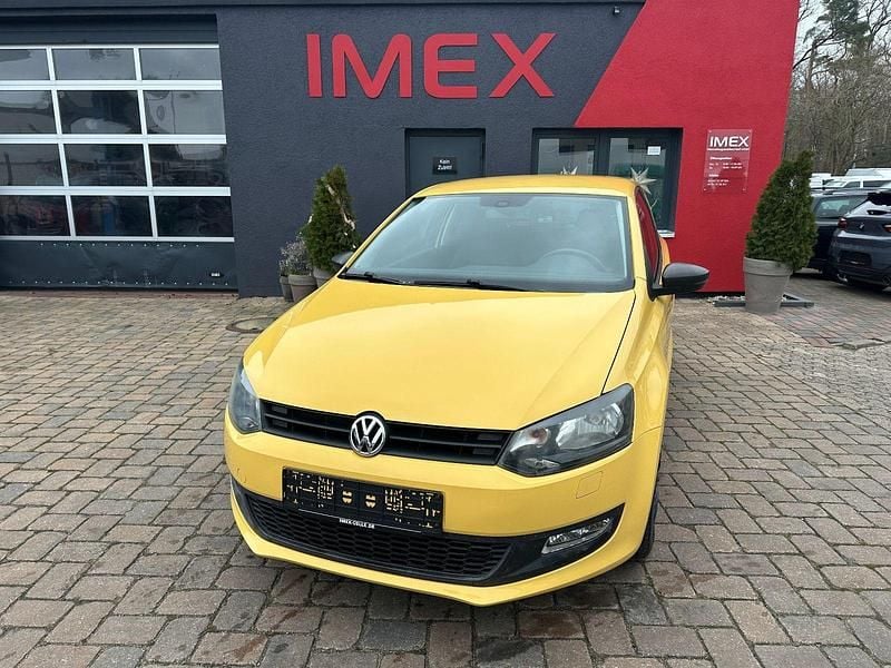 Gebraucht VW Polo Trendline 60 PS (44 kW) 2010 Gelb Kleinwagen