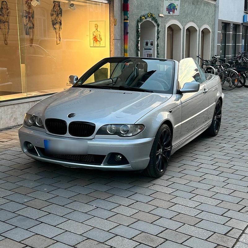 Silber Gebraucht 2005 BMW 320 Cabriolet Cabrio | 4.700 € (Fairer Preis) - Bild 1/4