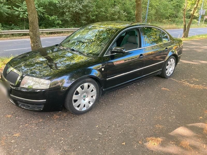 Gebraucht Skoda Superb 168 PS (123 kW) 2005 Schwarz Limousine