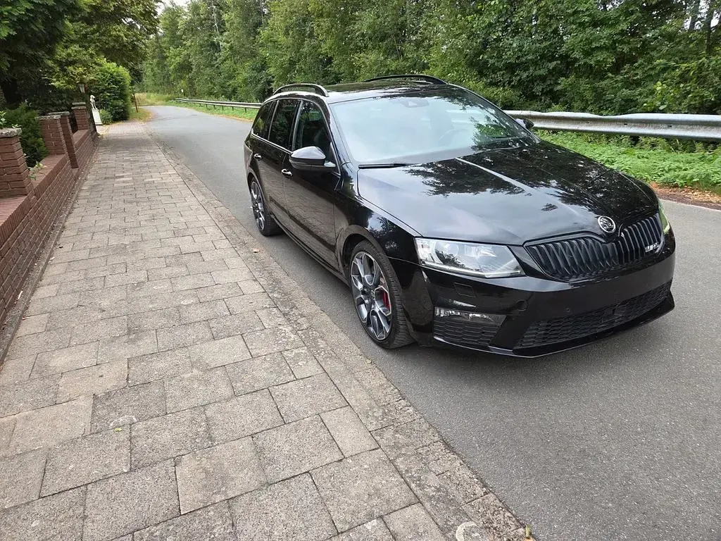 Gebraucht Skoda Octavia RS 220 PS (161 kW) 2015 Schwarz Kombi