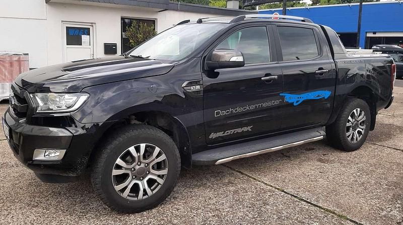 Schwarz Gebraucht 2019 Ford Ranger Wildtrack Abholung | 21.900 € (Superpreis) - Bild 1/4