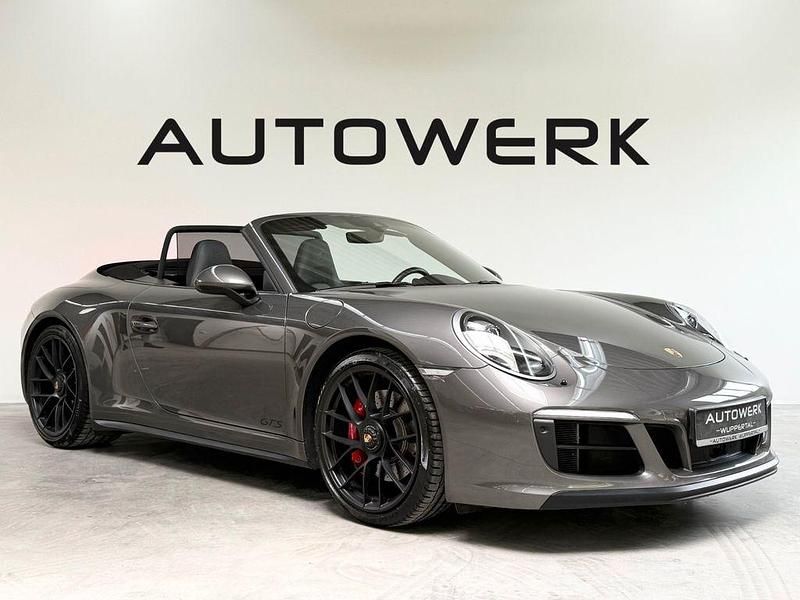 Grau Gebraucht 2018 Porsche 911 Carrera 4 GTS Cabrio | 114.999 € (Guter Preis) - Bild 1/4