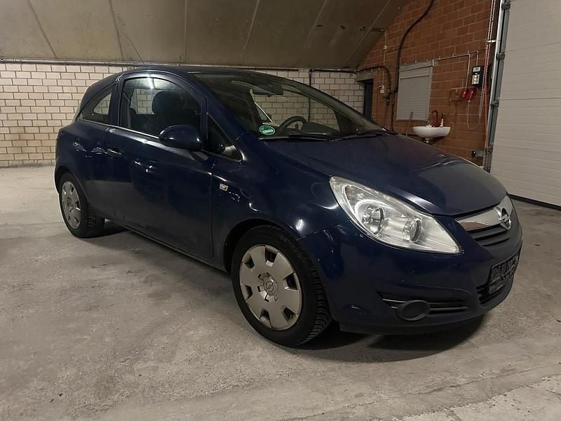 Blau Gebraucht 2009 Opel Corsa Kleinwagen | 690 € (Superpreis) - Bild 1/4