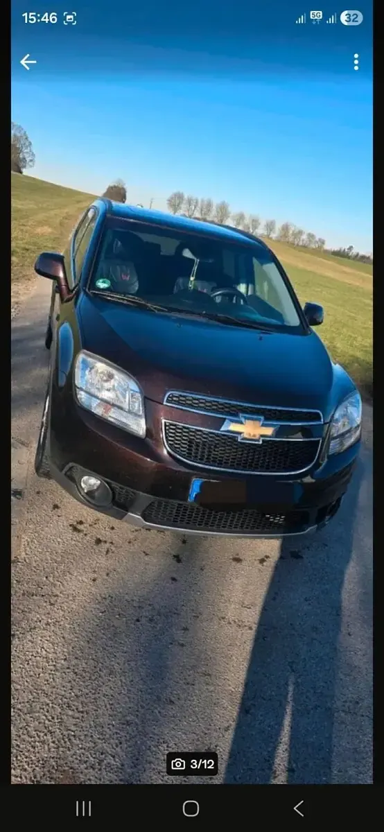 Gebraucht Chevrolet Orlando 163 PS (119 kW) 2013 Braun Van / Kleinbus