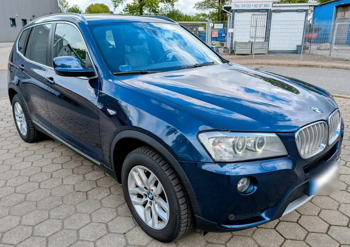 Gebraucht BMW X3 Performance 258 PS (189 kW) 2013 Blau SUV