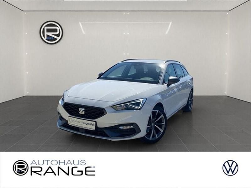 Weiß Gebraucht 2021 Seat Leon FR Kombi | 18.480 € (Fairer Preis) - Bild 1/4