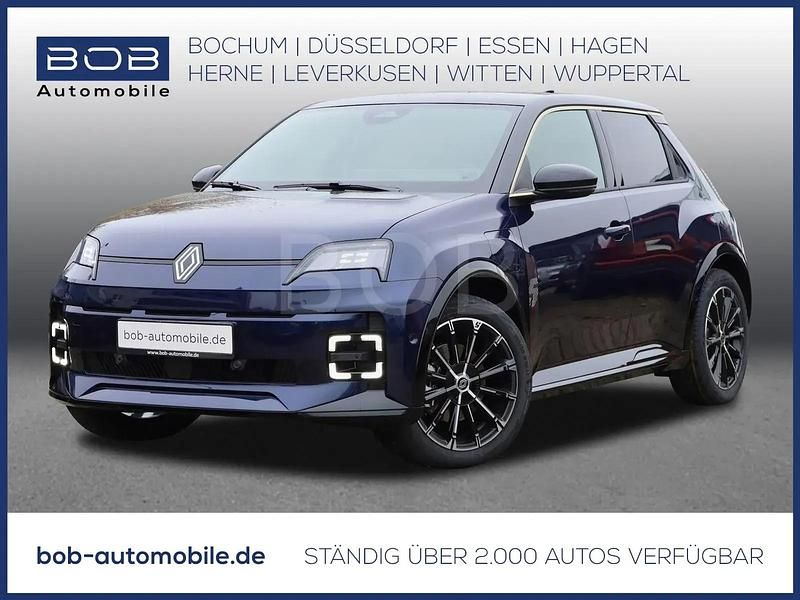 Blau Gebraucht 2024 Renault 5 E-Tech Iconic Kleinwagen | 37.888 € (Teuer) - Bild 1/3