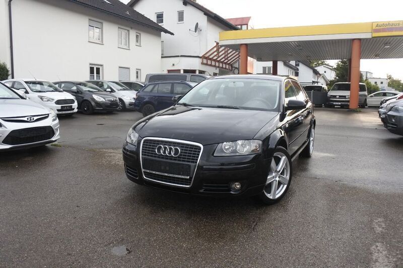 Schwarz Gebraucht 2008 Audi A3 Sportback Attraction Limousine | 3.999 € (Fairer Preis) - Bild 1/4