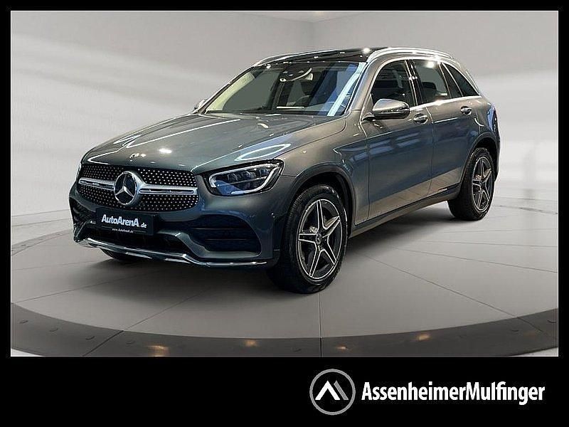 Metalliclack selenitgrau Gebraucht 2020 Mercedes GLC220 AMG SUV | 36.290 € (Fairer Preis) - Bild 1/4