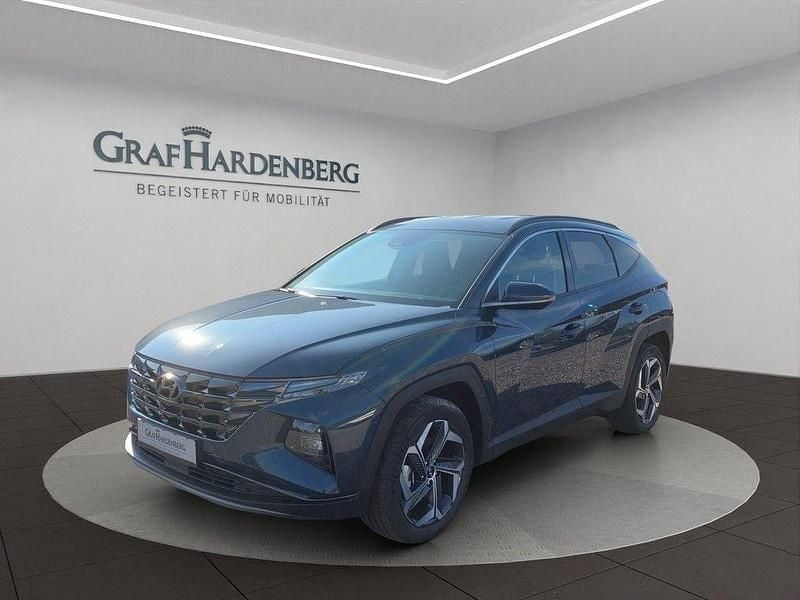 Teal blue / met Gebraucht 2024 Hyundai Tucson Trend SUV | 34.990 € (Superpreis) - Bild 1/4