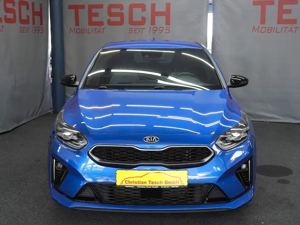 Gebraucht Kia Ceed GT GT-Line 160 PS (117 kW) 2021 Blau Limousine