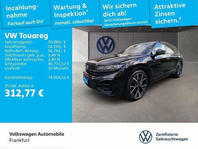 Schwarz Gebraucht 2024 VW Touareg R-line SUV | 70.980 € (Etwas zu teuer) - Bild 1/4