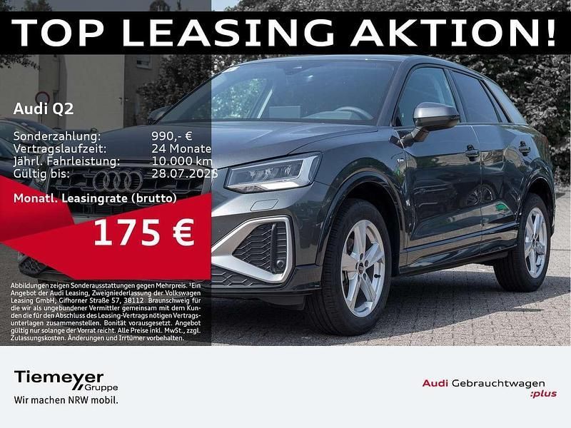 Grau Gebraucht 2024 Audi Q2 S-Line SUV | 26.880 € (Fairer Preis) - Bild 1/4