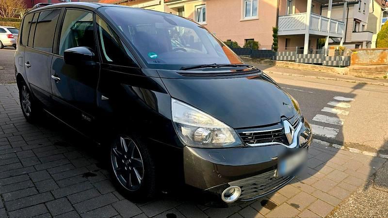 Gebraucht Renault Espace 150 PS (110 kW) 2015 Schwarz Van / Kleinbus