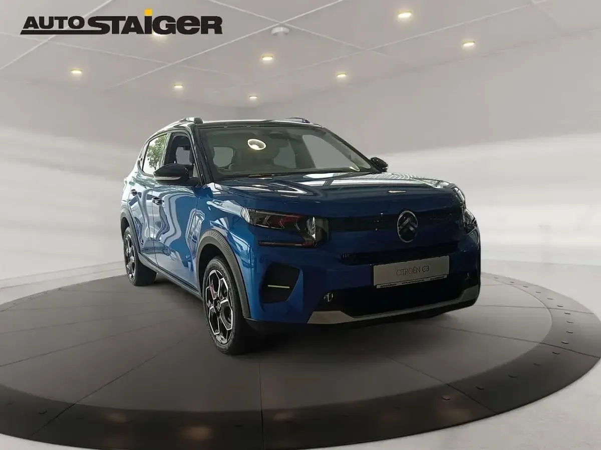 Neu Citroën C3 101 PS (74 kW) 2025 Brightbluemetallic SUV