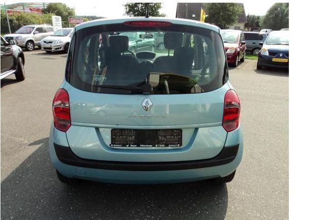Gebraucht Renault Modus Avantage 68 PS (50 kW) 2008 Blau metallic Van / Kleinbus