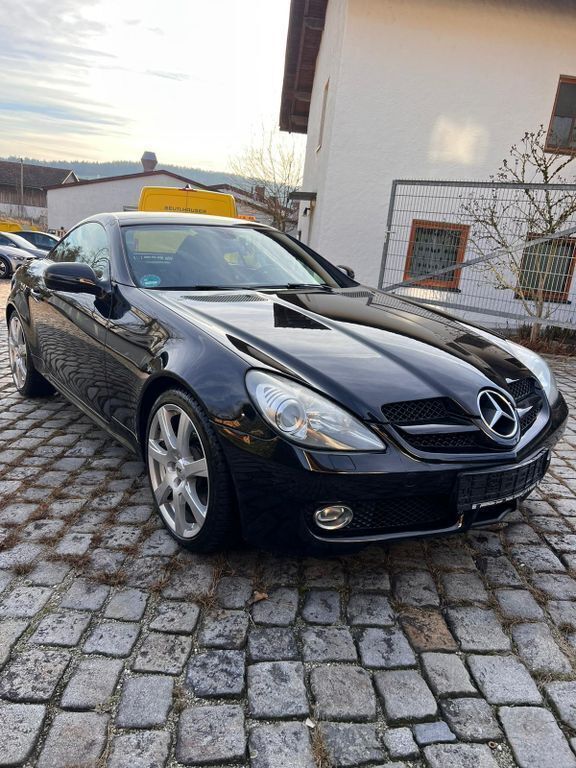Schwarz Gebraucht 2009 Mercedes SLK350 Cabrio | 10.800 € (Superpreis) - Bild 1/4