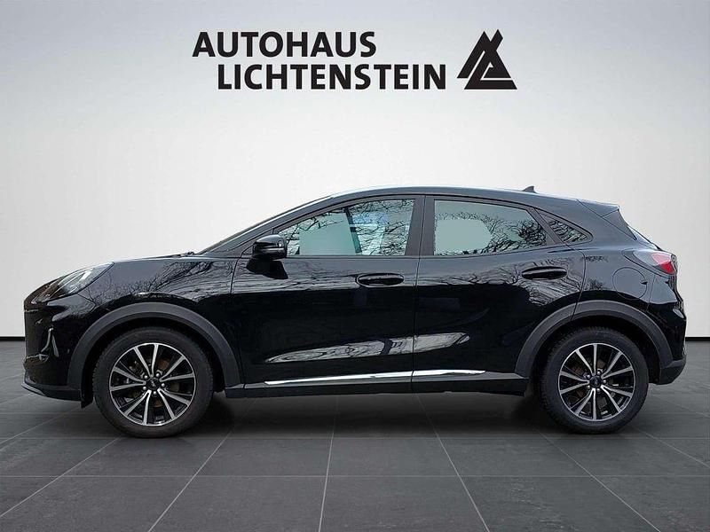 Gebraucht Ford Puma Titanium 125 PS (91 kW) 2020 Obsidianschwarz metallic SUV