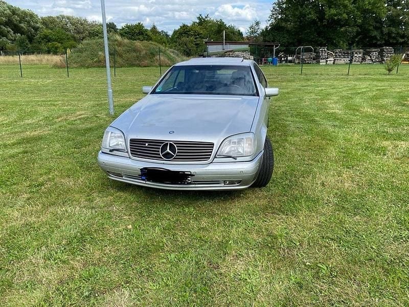 Silber Gebraucht 1997 Mercedes CL420 Coupé | 16.900 € - Bild 1/4