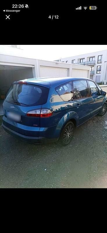 Gebraucht Ford S-MAX S 140 PS (102 kW) 2008 Blau Van / Kleinbus
