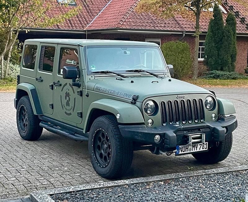 Grün Gebraucht 2017 Jeep Wrangler Night Eagle SUV | 29.599 € - Bild 1/4